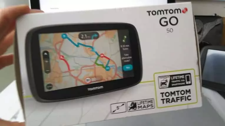 TomTom Go 50 Review - Entry Navigation